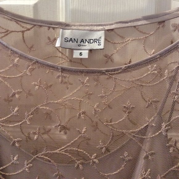 Lace Detail Formal Gown - Picture 3 of 6